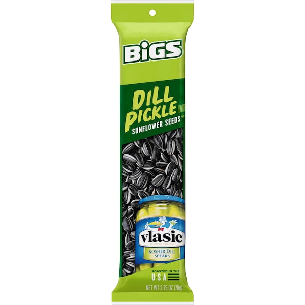 Bigs Bigs Dill Pickle Sunflower Seeds 2.75 oz., PK72 1601201027 - main